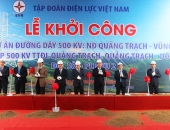 Khởi công dự án đường dây 500 kV mạch 3