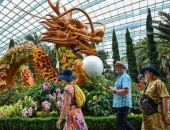 Toà nhà xanh hút khách tại Singapore